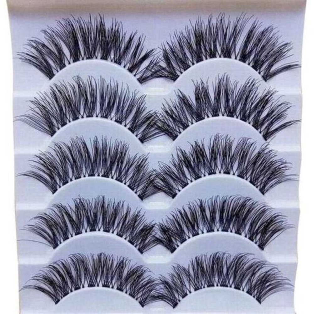 5 Wispy Mink False Eyelashes